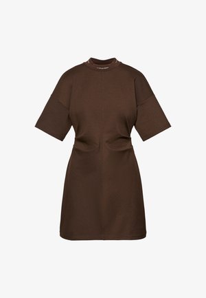 Calvin Klein Jeans, Jerseyjurk - dark coffee