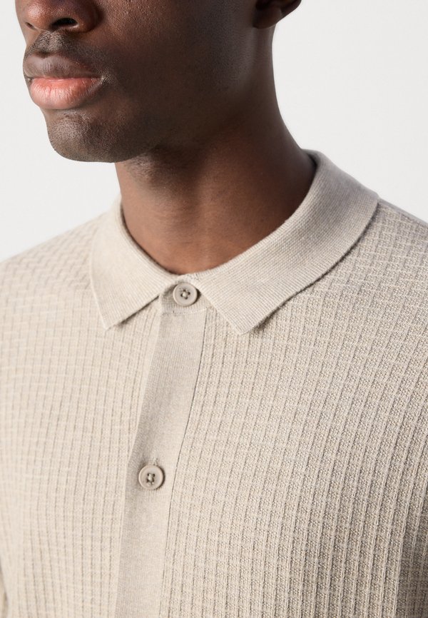 Shirt - soft stone melange3