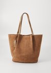 LEATHER - Shopping Bag - chestnut