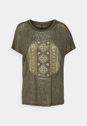 ONLPIPER - T-shirt imprimé - kalamata