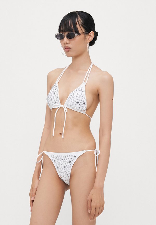 STUDDED BOTTOMS WITH TIE WAIST  - Bikini bottoms3