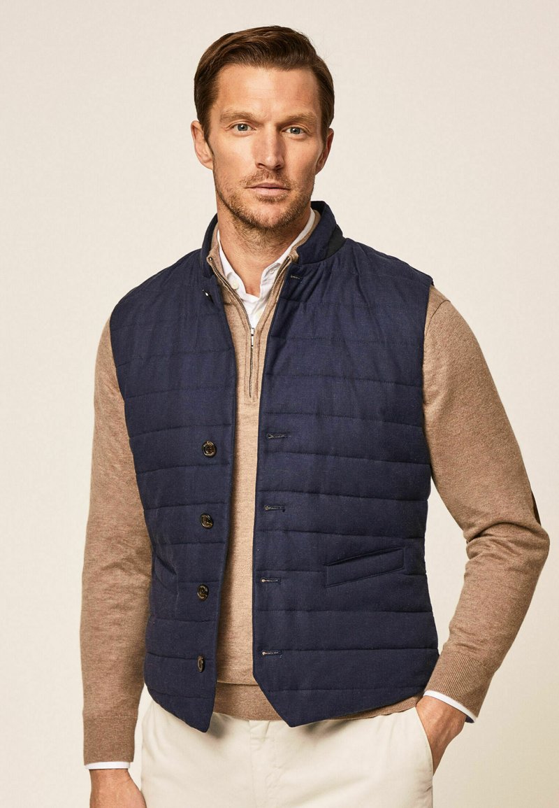 Hackett London REGENCY Bodywarmer navy blazer/donkerblauw Zalando.nl