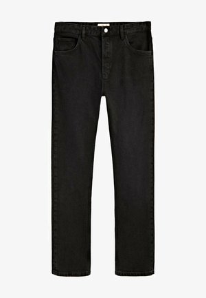 Straight leg jeans - black
