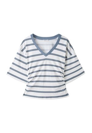 Stradivarius, - T-shirt z nadrukiem
