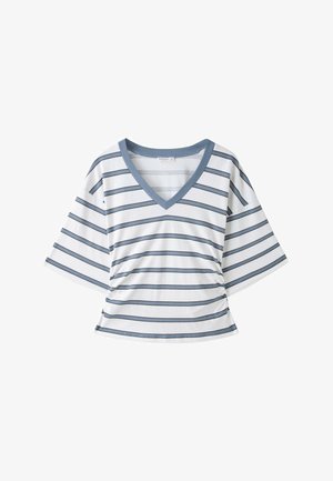 Stradivarius, - T-shirt z nadrukiem