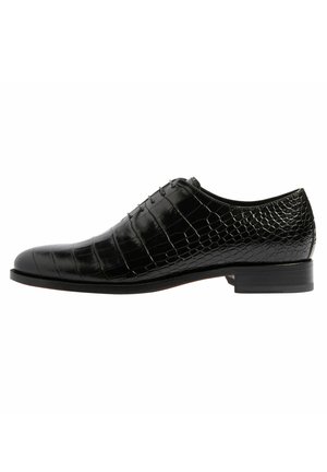 Scarosso IGNAZIO - Business sko - black/croco/printed calf
