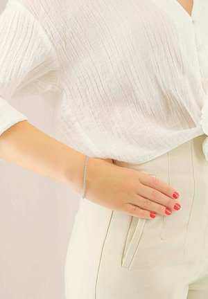 MUAU Schmuck, UNISEX - Bracelet - weissgold-coloured