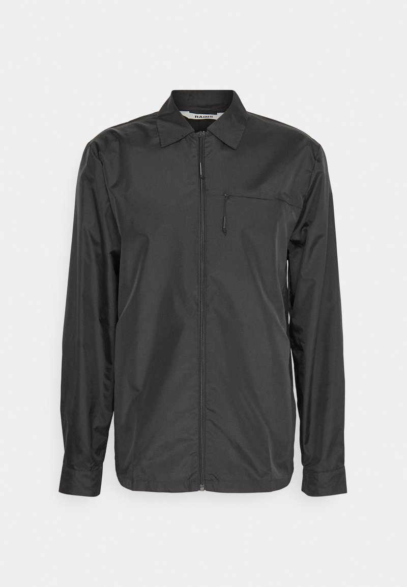 Rains Lichte jas zwart Rains Lichte jas zwart