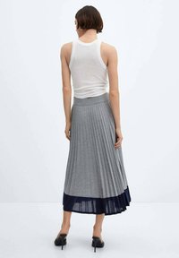 Mango SARA H - Gonna a campana - mottled light grey