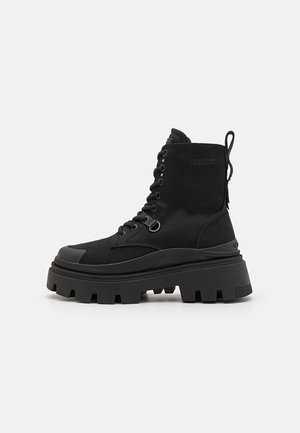 PALLASQUAD - Platform ankle boots - black