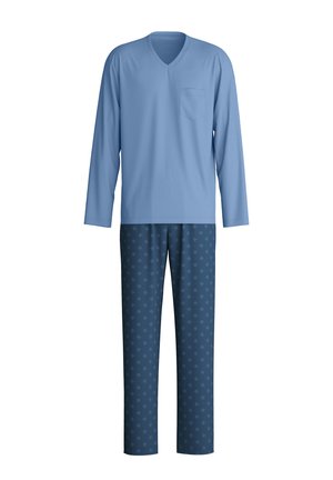 Calida, RELAX IMPRINT PYJAMA, LANG SET - Pyjama - coronet blue