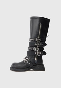 KANNONBALL - Cizme cowboy/biker - black