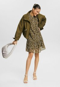 Esprit Skjortekjole - khaki green