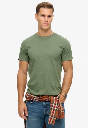Superdry & Co ESSENTIAL - T-Shirt basic - washed jewel green