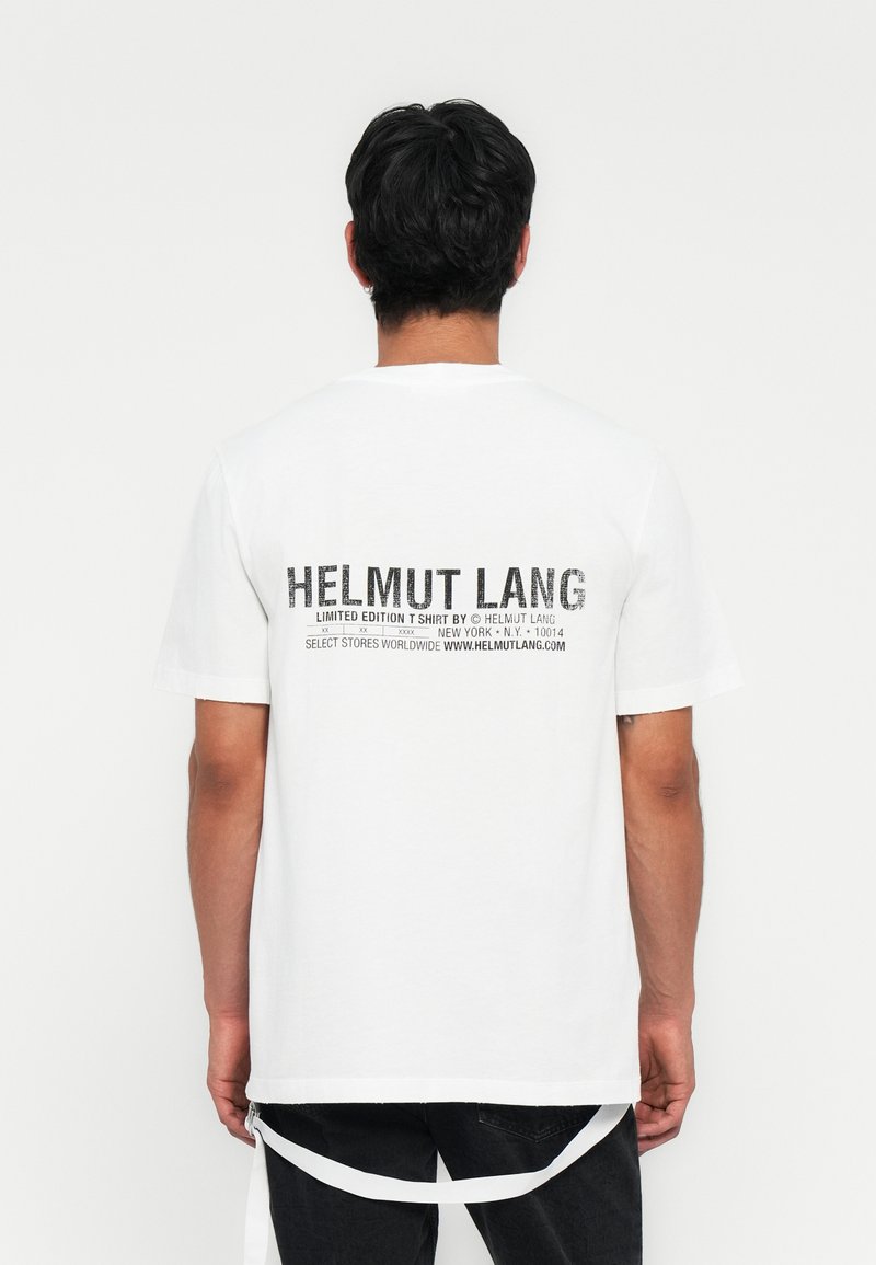 Helmut Lang T-shirt print wit