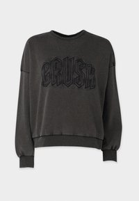 ONLLINDA HEART O-NECK  - Sweatshirt - black