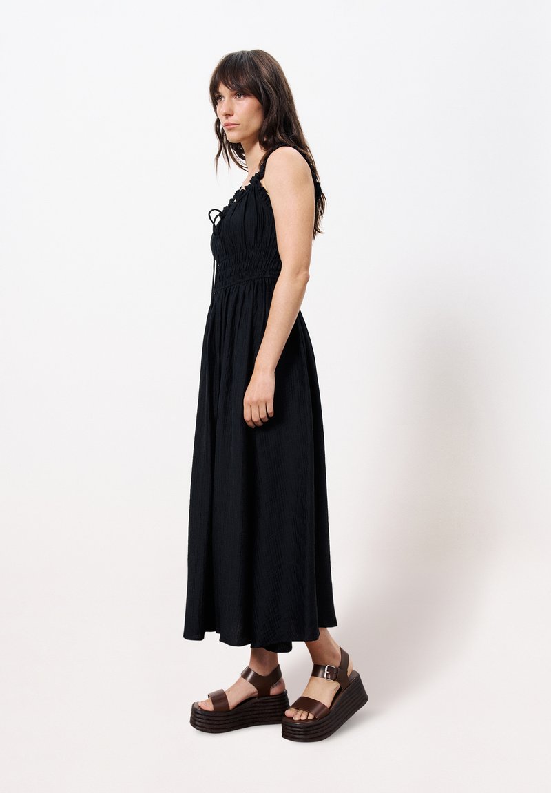 FRNCH SANNE - Maxi dress - noir/black - Zalando
