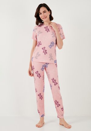 LELA REGULAR FIT - Nachtwäsche Set - pink