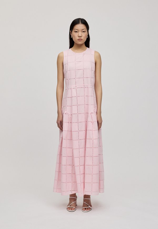 Maxikleid - erdbeer creme