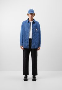 Levi's® Workwear PARKSIDE OVERSHIRT - Kerge jope - t3 mt ow - doom ston