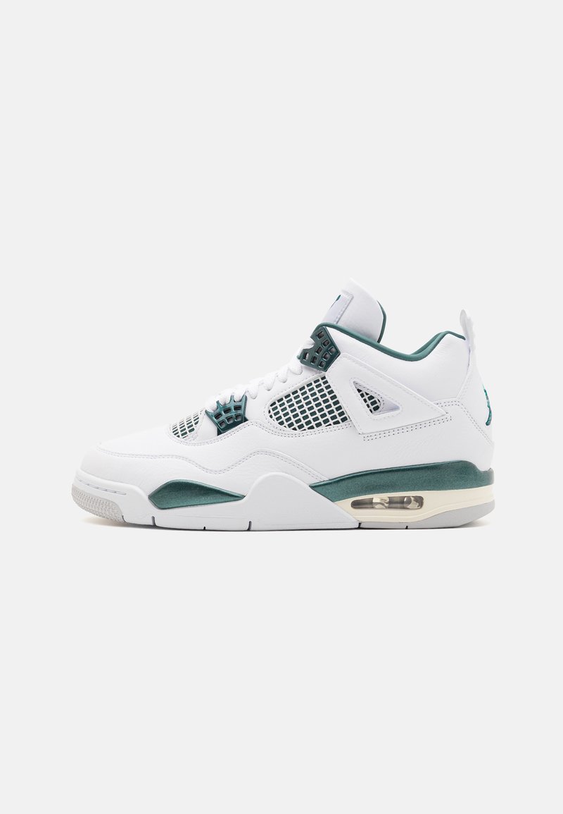 air jordan 4 white and green