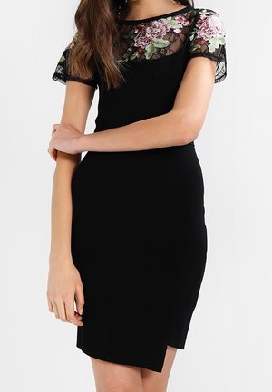 Morgan Strickkleid - black