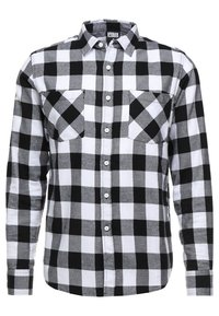 Urban Classics CHECKED - Shirt - black/red/black