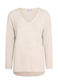 LOVE IS ART - Jumper - beige