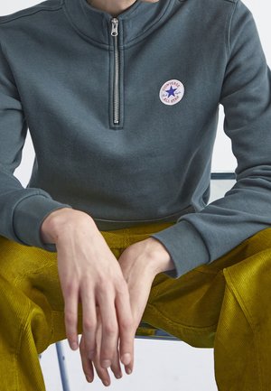 Sweatshirt - dark green