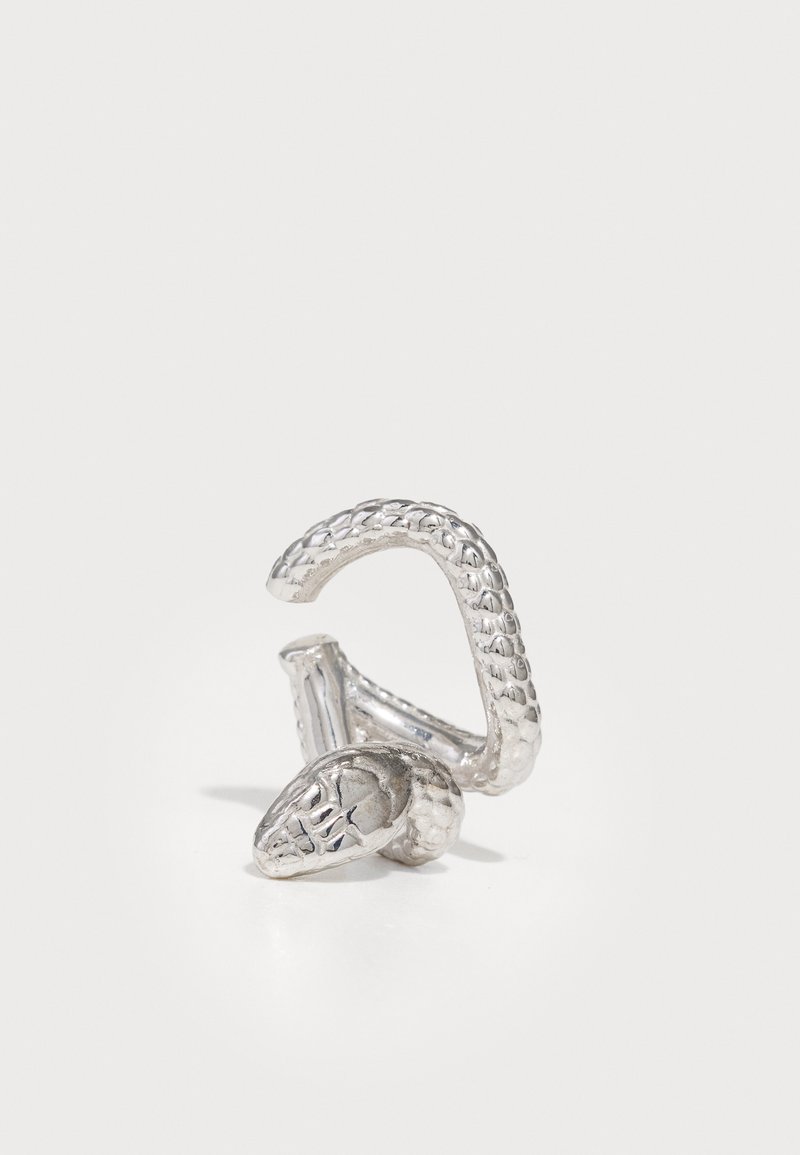 Alan Crocetti NACHASH EAR CUFF UNISEX - Einzelner Ohrring - silver-coloured