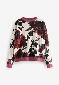 Next REGULAR FIT SET - Pyžamo - ecru red floral
