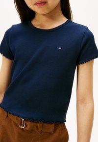 Tommy Hilfiger ESSENTIAL  - Lihtne T-särk - dark night navy