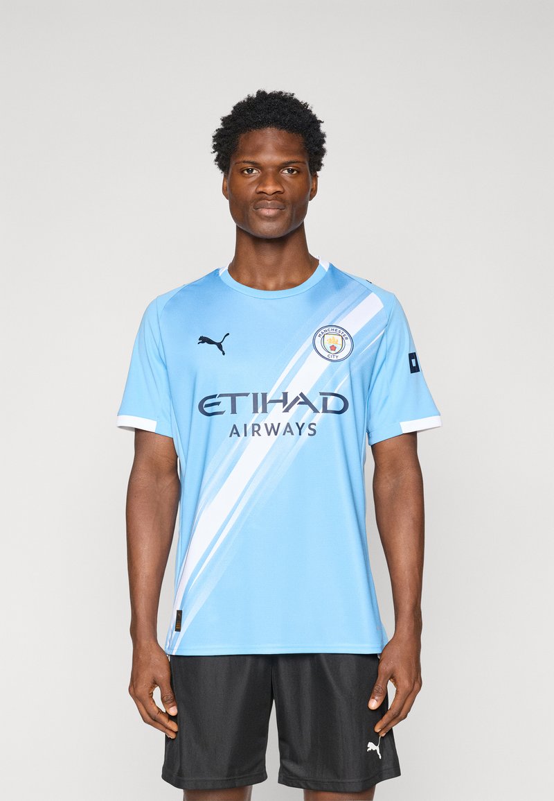 Puma - MCFC HOME REPLICA - Article de supporter d'équipe de club - team light blue/white, Agrandir