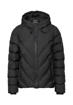 GEFÜTTERTE - Winterjacke - schwarz
