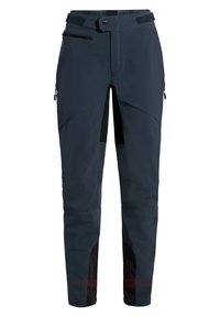 VAUDE Qimsa Softshell Broek II zwart | Heren lange fietsbroek | black/black