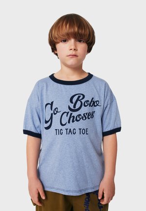 GO BOBO UNISEX - T-shirt imprimé - mottled blue