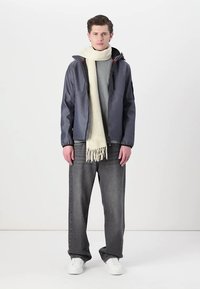 TOM TAILOR JACKET - Softshelljas - blue softshell melange