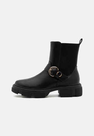 Bottines à plateau - black