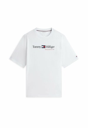 Tommy Hilfiger, BT-BRAND LOVE RWB GRAPHIC TEE-B - T-Shirt print - white