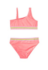 Koton SET RUFFLE DETAIL ONE SHOULDER STRAPPY - Bikini - pink