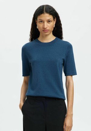 STRICK GLITZER - T-paita - key largo