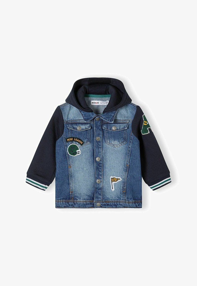 MINOTI HOODED STANDARD - Farkkutakki - blue denim navy