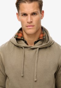 Superdry & Co Hoodie - washed morel brown
