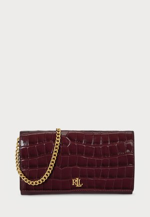 ADAIR II-WALLET ON A CHAIN-LARGE - Portofel - dark garnet