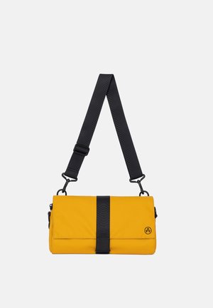 TRIANGLE SLING - Cross body bag - mustard