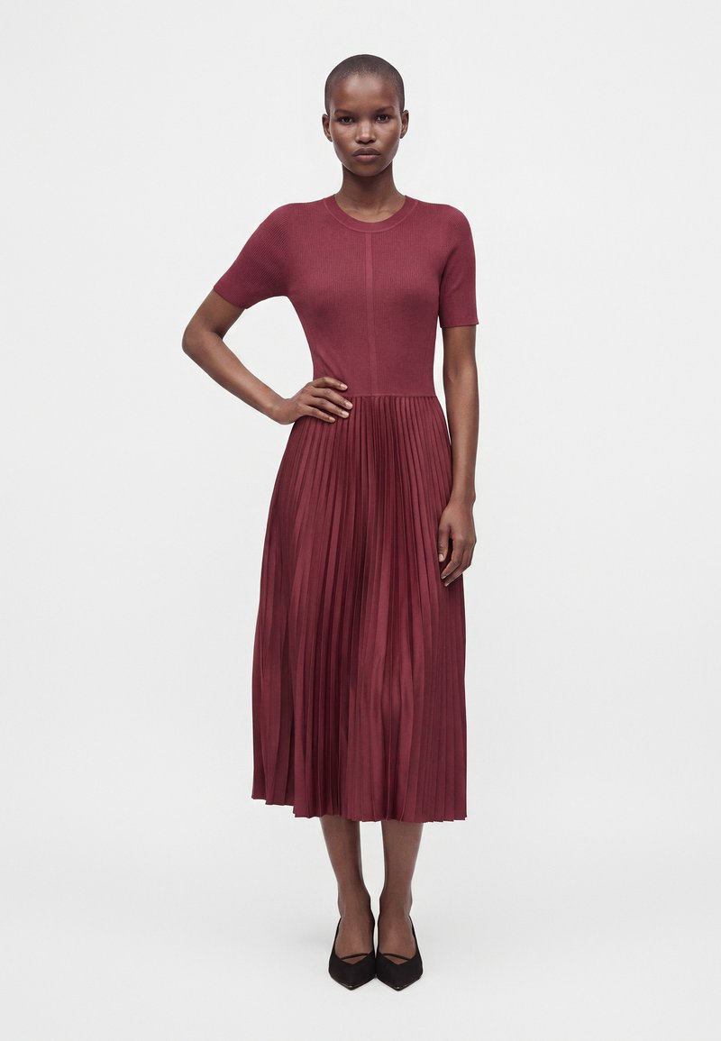BOSS FADRIDI - Day dress - open red/red