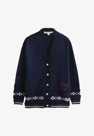 Laura Ashley, HOMESPUN ANCHOR - Strickjacke - navy