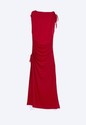 Weekday, RUCHED - Robe longue - red