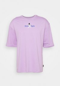 OVERSIZE UNISEX - Majica kratkih rukava s printom - lilac