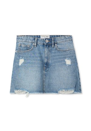 Terranova GOT ROTTURE MEDIO - Gonna a campana - blu denim medio